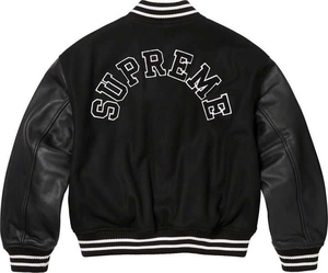 Nueva Chaqueta Varsity para Hombre, Chaqueta de Béisbol con Logotipo Personalizado, Mangas de Cuero, Chaqueta Universitaria OEM para Hombre - Product Image 2