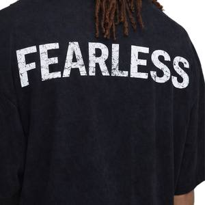 Camiseta Oversize para Hombre, 100% Algodón, Estilo Urbano, con Estampado Gráfico en la Espalda, OEM, Marca Privada, Venta al Por Mayor, Exportación - Product Image 3