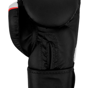 นวมชกมวยไทย MMA หนังแท้ระดับมืออาชีพ 10oz 16oz  โลโก้สั่งทำได้  แบบครึ่งนิ้ว สำหรับฝึกซ้อมและแข่งขัน - Product Image 4
