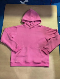 Sweat-shirt unisexe surdimensionné en molleton de coton premium, style streetwear, coupe classique, design entièrement personnalisé, avec poches kangourou - Product Image 2