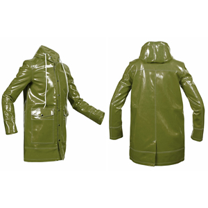 Chaqueta Impermeable Unisex Profesional de PVC, Cortavientos, para Exteriores, con Logotipo Frontal - Product Image 1