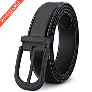 เข็มขัดหนังดีไซน์เนอร์ สายคาดเอวแบบวินเทจ เป็นมิตรกับสิ่งแวดล้อม ทำจากหนังวัวแท้ พร้อมหัวเข็มขัดทองแดง กว้าง 3.8 ซม. - Product Image 4