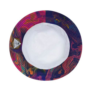 Unisex Bucket <b>Hat</b> Digital <b>Printed</b> Multicolor Abstract Pattern Fashion Casual Spring Summer Adult Fit - Product Image 3