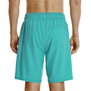Professional Manufacturing Premium Men Board Shorts Solid Casual Breathable Eco-Friendly Quality Workmanship Functional Design - Product Image 3