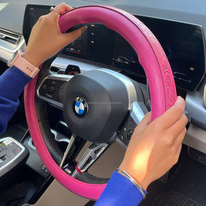 Funda de Cuero Genuino Premium para Volante, Estilo Western Hecha a Mano, Protector Universal Antideslizante y Duradero para Volante de Coche - Product Image 4