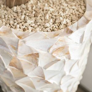 Usine de haute qualité au vietnam, Vase de sol en nacre fait à la main, Vase en coquillage blanc, Vase en coquillage, pays-bas - Product Image 5