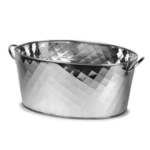 Decoración para Bodas, Enfriador de Bebidas Metálico, Cubeta de Acero Inoxidable para Fiestas, Enfriador de Vino y Cerveza para Fiestas - Product Image 1