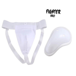 Martial Arts <b>Groin</b> Guard Elasticated Karate Boxing Cotton <b>Protector</b> With Plastic Cup Custom Size MMA Training - Product Image 3