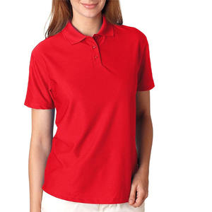 Camiseta polo de manga corta para mujer, con cuello, tela transpirable, cómoda, informal, deportiva, para oficina, trabajo, golf, tenis, en venta. - Product Image 5