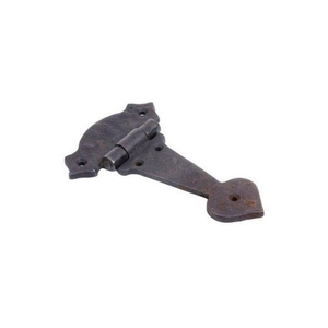 New Heavy Duty Cast Iron Tee Hinge Antique Black T-Strap Decorative Gate Hinge For Vintage <b>Barn</b> <b>Door</b> Cabinet Wardrobe <b>Hardware</b> - Product Image 3