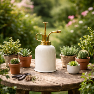 Rociador de Plantas de Acero Inoxidable con Elegante Bomba Dorada, Pulverizador de Niebla Fina para Jardín Interior, Decoración del Hogar, Duradero y Resistente a la Oxidación - Product Image 3