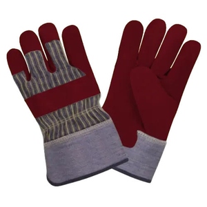 Gants de sécurité en cuir de vachette pleine fleur de qualité supérieure, haute performance, résistants, doux, confortables, lisses, résistants à l'abrasion, antistatiques - Product Image 5