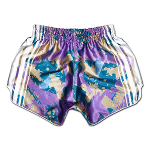Shorts de Muay Thai al por Mayor de Fábrica, Pantalones de Boxeo Transpirables para Hombre y Mujer, Shorts de Boxeo Muay Thai con Logotipo Personalizado - Product Image 1