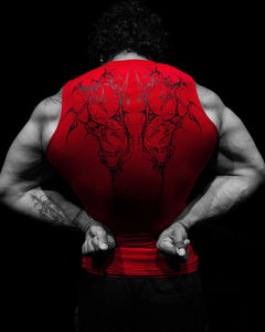 Débardeur Homme Personnalisé Grande Taille en Polyester pour Sport, Fitness, Entraînement Musculaire – Modèle Court - Product Image 4
