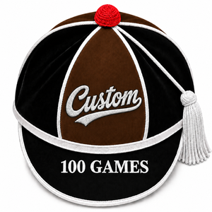 Casquettes d'honneur vintage anglaises faites à la main, broderie personnalisée, logo sur mesure, casquettes de baseball de haute qualité, casquettes d'honneur – Grande Vente - Product Image 3