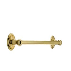 Classic Wall Mounted Towel <b>Bar</b> Stainless Steel Ornate Backplate <b>Shower</b> Accessory - Product Image 3