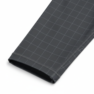 เสื้อรัดรูปแขนยาวแบบยูนิเซ็กซ์ ผลิตจากผ้าหรูหราที่ยั่งยืน สำหรับกีฬา BJJ MMA ยิวยิตสู กราปลิง และการฝึกซ้อม - Product Image 4