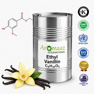 Ethyl Vanillin 100% Pure Nature <b>Liquid</b> Form Food Flavor Bulk Supplier & Manufacturer | Aromaaz - Product Image 5