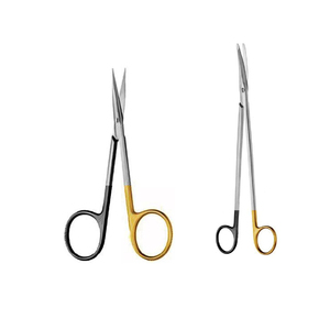 กรรไกรผ่าตัดขนาดเล็ก SUTURA INSTRUMENTS รุ่น Dental TC Iris สำหรับงานทันตกรรม - สแตนเลสสตีล ใช้งานด้วยมือ สำหรับมืออาชีพ ปลายตรง ขนาด 11.5 - Product Image 1