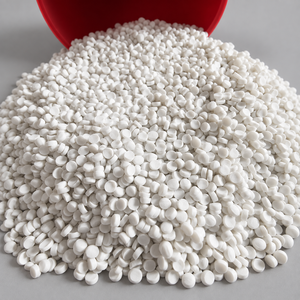 Offres Exceptionnelles : Granulés de Carbonate de Calcium de 25 kg, Qualité Masterbatch, Blanc Naturel, pour Film Soufflé, Matière Première Plastique - Product Image 1