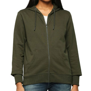 Sweat-shirts à fermeture éclair respirants pour femmes, en tissu extensible doux, sweat-shirts à fermeture éclair élégants pour femmes, tenue de tous les jours - Product Image 1