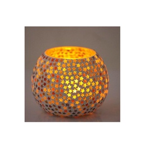 Multiple Colored Glass Votive <b>Candle</b> Holder Clear <b>Tea</b> Lights <b>Candle</b> Holders for Wedding Centerpieces Mosaic Tealight Holder - Product Image 5