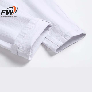 กางเกงยีนส์เดนิมทรงตรงสีน้ำเงินสำหรับผู้ชาย ทรงสลิมฟิต สวมใส่สบาย ระบายอากาศได้ดี คุณภาพสูง สีพื้น ซักได้ เหมาะสำหรับฤดูหนาว - Product Image 6