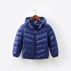 Veste d'hiver à capuche pour enfants – Doudoune légère et pliable pour garçons et filles – Manteau chaud d'hiver pour enfants - Product Image 2