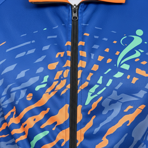 Chándal de Forro Polar Térmico Personalizado con Logo al por Mayor para Hombre, Conjunto Deportivo de Tallas Grandes con Cremallera para Otoño, Chándal de Alta Calidad - Product Image 2