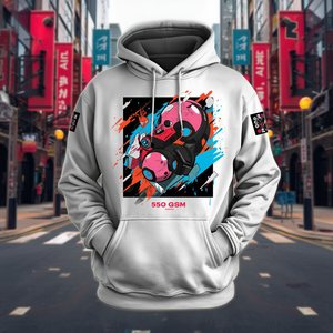 เสื้อฮู้ดกันน้ำแบบสวมหัว ทรงปกติ น้ำหนัก 370 กรัม ผลิตจากผ้าโพลีเอสเตอร์/ไนลอนผสมขนแกะ เหมาะสำหรับฤดูหนาว ให้ความอบอุ่น เป็นมิตรต่อสิ่งแวดล้อม พร้อมปักโลโก้ตามสั่ง - Product Image 4