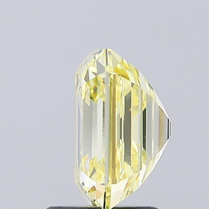 Diamant de laboratoire de haute qualité, jaune intense, taille radiant, 1,05 carat, VS2, excellente qualité, pierre précieuse certifiée. - Product Image 6