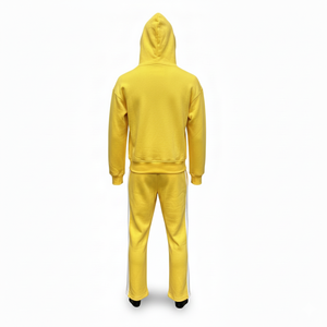 Services OEM, design personnalisé, fabrication directe en usine, prix bas, survêtement avec logo brodé personnalisé, unisexe, streetwear d'hiver à capuche - Product Image 4