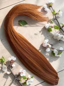 <b>Top</b> Selling Remy Human Hair Ponytail Extensions Soft <b>Silky</b> Texture Natural Look Easy Daily Wear Hairpiece Available For Sale - Product Image 4