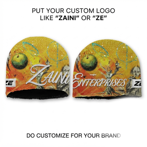 หมวกบีนนี่อะคริลิกถักคุณภาพพรีเมียม ZAINI 280 GSM สำหรับผู้ใหญ่ทุกเพศทุกวัย หลายสี ปักโลโก้แบบสั่งทำพิเศษ - Product Image 1