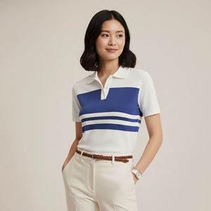 Nouvel Arrivage 2026 – Chemise d'été 100 % Coton pour Femme, 3 Boutons, Couleur Verte Unie, Respirante, Écologique, Anti-Plis, avec Appliques - Product Image 2