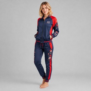 Wholesale Excellent Quality Custom Made Women Tracksuit Wholesale Quick Dry Jogging Women Zipper Tracksuits for Sale - Product Image 4