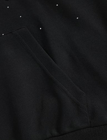 Derniers modèles de sweats à capuche pour hommes en strass avec impression numérique, 100% coton, service OEM, fabriqué au Pakistan