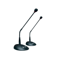Microphone à col de cygne de haute qualité de 15 mm avec ressort pour une réglage d'angle fluide