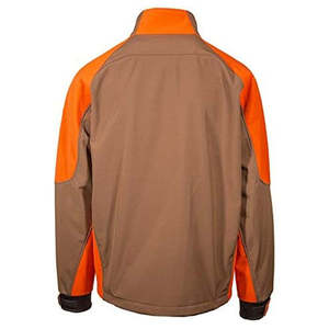 Veste de chasse haute visibilité orange-brun, imperméable, coupe-vent, softshell, pour le tir, la randonnée, vêtements de sport, vente en gros - Product Image 6