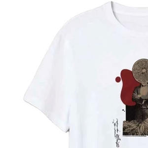 T-shirts pour hommes en coton peigné 100% personnalisés avec impression sérigraphique, style streetwear, mode estivale, haute qualité, légers, vente en gros, pas cher - Product Image 4