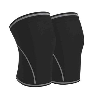 Genouillères de compression rembourrées en néoprène à demi-manches pour hommes, séchage rapide, idéales pour l'hiver, la gym, la course et l'haltérophilie (paire) - Product Image 4