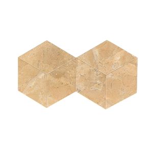 Hexagon Gold Yellow Beige Polished <b>Marble</b> Tile Natural Stone for Wall and Floor Premium Quality Natural <b>Marble</b> - Product Image 6