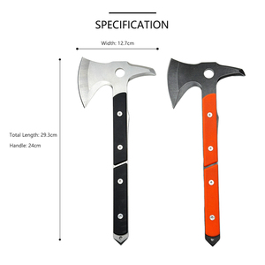 Splitting <b>Axe</b> With Carbon Steel Blade <b>Wood</b> Handle Red Head For Firewood Splitting Industrial Grade - Product Image 2
