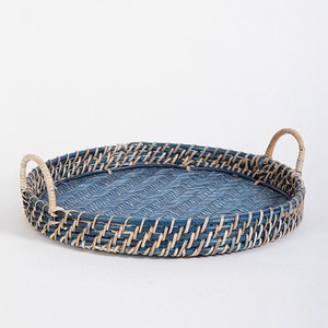 Luxury rattan tray best selling hand weave trays dry fruit display organizer cosmetic jewelry <b>storage</b> - Product Image 6