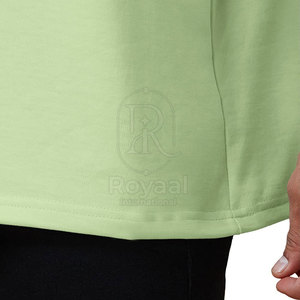 เสื้อยืดโอเวอร์ไซส์พิมพ์ลายผ้าฝ้ายแท้ 100% ทรงหลวมสำหรับผู้ชาย ระบายอากาศได้ดี ขนาดสั่งทำได้ ใส่สบาย มีสินค้าพร้อมส่ง - Product Image 6