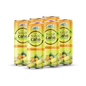 Private Label OEM Sugarcane Juice Drink 320ml Calamansi Flavor Citrus Infused <b>Beverage</b> Ready To Drink Factory Bulk Supply - Product Image 2