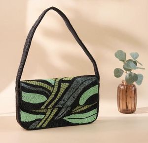 Nuevo Diseño de Bolso de Hombro con Cuentas Bordadas, Bolso de Mano Elegante para Mujer, Bolso de Fiesta, Bolso de Boda, Bolso de Novia - Product Image 6