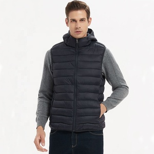 Gilet matelassé chaud pour homme 100% haute qualité, coupe-vent d'hiver, vêtement d'extérieur décontracté sans manches - Product Image 6