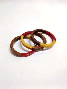 กำไลข้อมือเรซิ่นงานแฮนด์เมด ดีไซน์ทันสมัย สีสันสดใส สำหรับผู้หญิง สวมใส่ได้ทุกวัน - Product Image 2