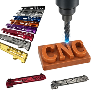 Servicios de fabricación de metales en Taiwán: Soporte táctico de aluminio AEG SQB para juegos de disparos, piezas mecanizadas por CNC para ajuste perfecto - Product Image 1